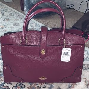 Coach Mercer Satchel NWT